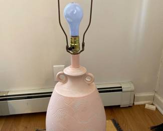 Modern Dry Pink Clay Table lamp