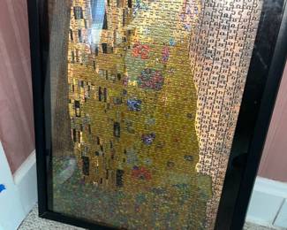 Gustav Klimt Puzzle Framed 