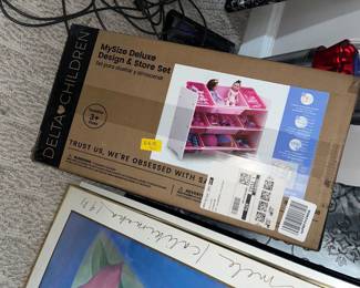 MySize Deluxe Pink Storage Set 