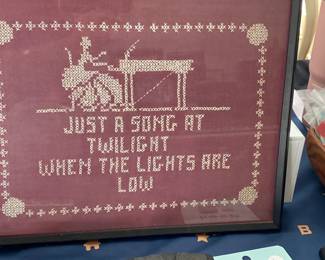 Framed Needlepoint 