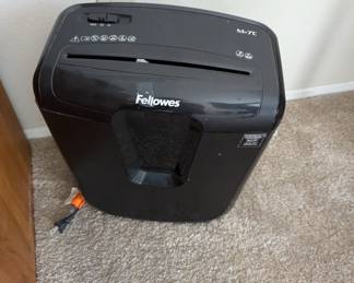 Paper shredder for all those bills we all have ...