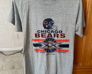 1986 Chicago Bears Super Bowl Tee