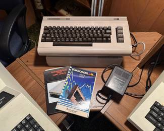 Vintage Commodore 64 computer 
