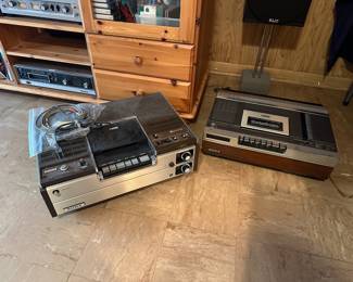 Vintage Sony BetaMax players