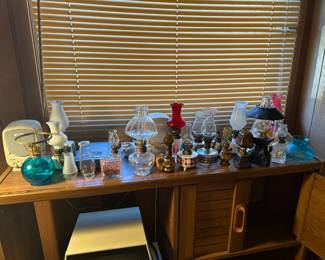 lanterns and oil lamps