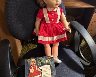 Serenade doll and record 