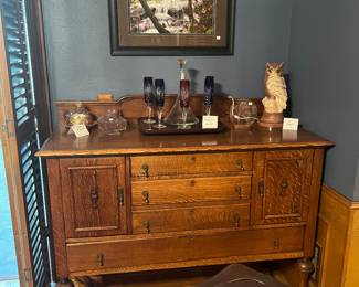 Oak sideboard