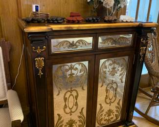Glass front cabinet