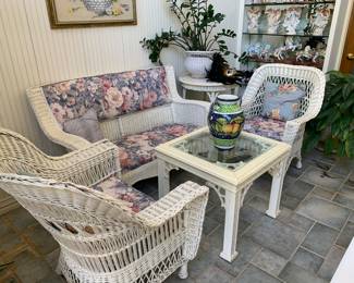 Antique Victorian rocker