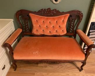 Victorian settee