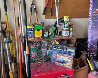 Toolbox and tools, Yard tools