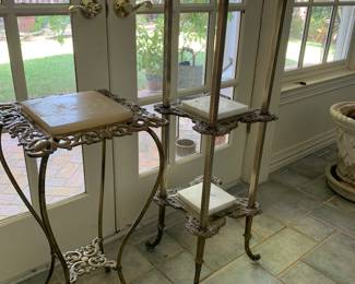 Victorian plant stands