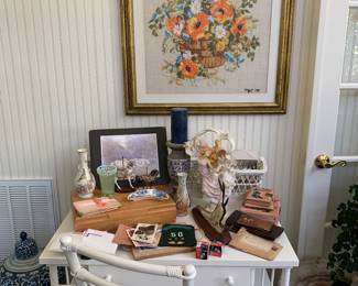 Bamboo desk and chair