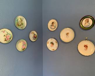 Hand painted plates and decorative plates
