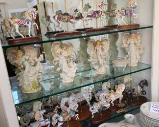 Lenox carousel horse collection, Angel collection