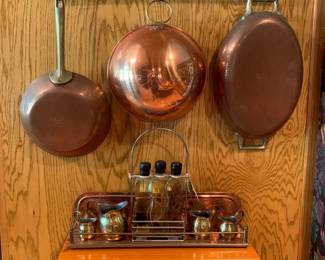 Copper pans