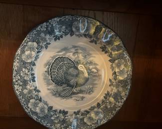 WEDGWOOD TURKEY PLATE
