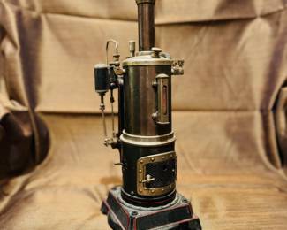 Functional mini steam engine
