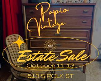 Papio Vintage Estate Sale ADDRESS