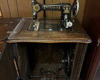 Antique Windsor sewing machine
