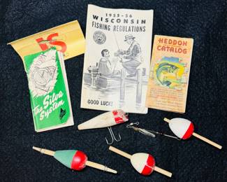 vintage fishing equipment