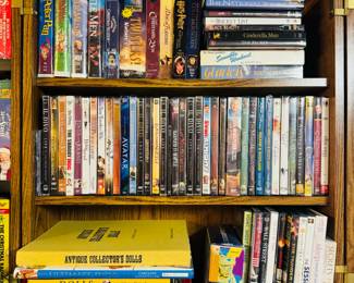 VHS, Vinyl, CD.s, DVD's