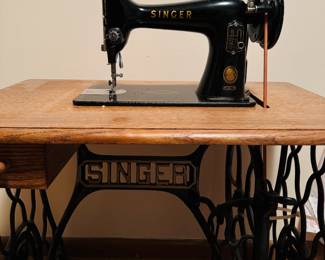 Antique sewing machine