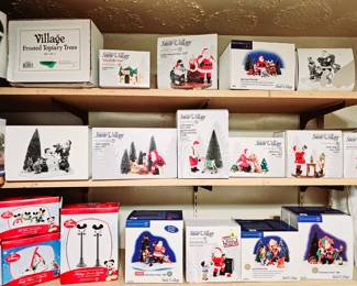 Department of 56 Christmas Village accessories and houses each sold separately
