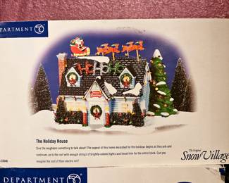 Department 56 The Holiday House