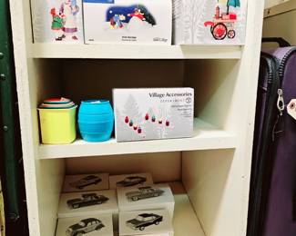 Department of 56 Christmas Village accessories and houses each sold separately