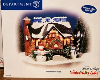 Department 56 The Snowman House