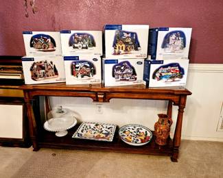 Department of 56 Christmas Village accessories and houses each sold separately