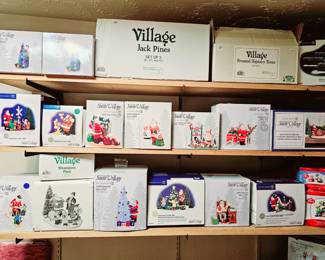 Department of 56 Christmas Village accessories and houses each sold separately