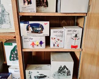 Department of 56 Christmas Village accessories and houses each sold separately