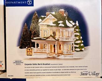 Department 56 Carpenter Gothic Bed and Breakfast
