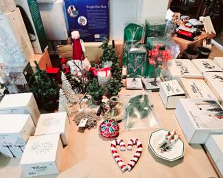 Department of 56 Christmas Village accessories and houses each sold separately