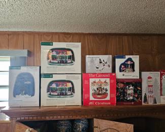 Department of 56 Christmas Village accessories and houses each sold separately