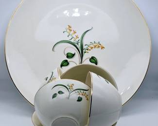 Edwin Knowles Forsythia china set. 