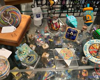 Large Collection of Dreidels