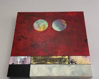 Original Oil on Canvas Signed WOLTER