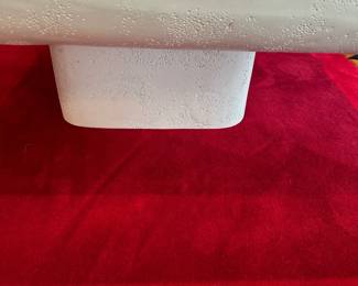 Contemporary Style Faux Stone Coffee Table