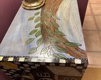 Hand Painted Cart / Stand