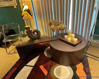 1980's Geometrical Coffee Table