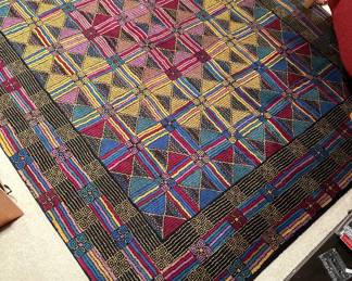 1980's MISSONI Handmade Tapestry Rug