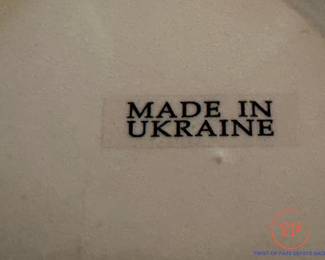 Architectural Ukranian Post Modern Sculpted Ceramic Floor Vases (Paul McCobb Style)