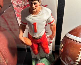 1970 - 1971 JERRY TAGGE Husker Decanter by McCormick
