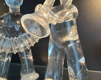 Set of MURANO Art Glass Musician Figurines