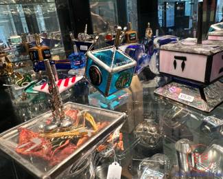 Large Collection of Dreidels