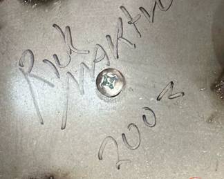 2002 Signed Geometrical Art by RICK MARTIN