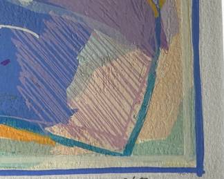 1995 Limited Edition Silk Screen "12 TRIBES" 12/500 by CALMAN SHEMI (Argentina, b. 1939)